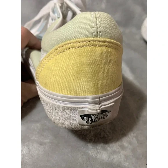 Vans Old Skool Color Block Pastel Low Top Sneakers Size 8 Women Skater Casual - Picture 13 of 14